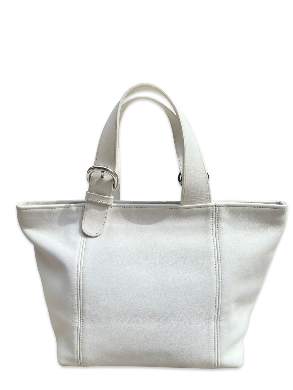 1996 Coach SoHo Waverly Bag in White and Silver - Picture 2 of 16